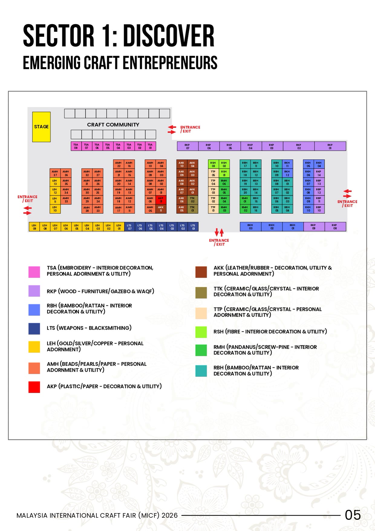 MICF 2026 hall plan — page 2 of 7