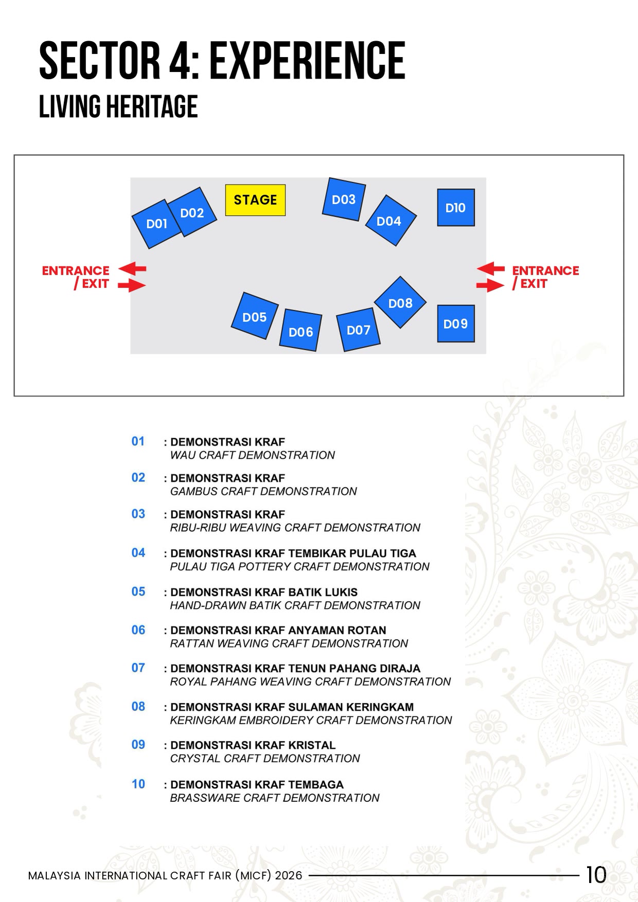 MICF 2026 hall plan — page 7 of 7